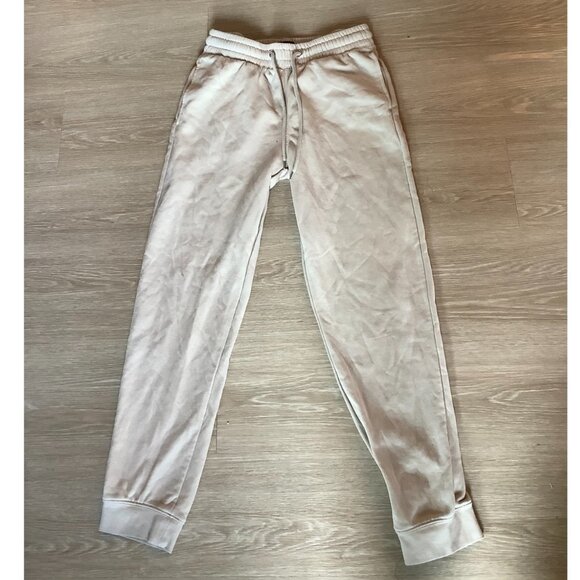 H&M Gray Melange Regular Fit Sweatpants Mens Size Small - Picture 1 of 3